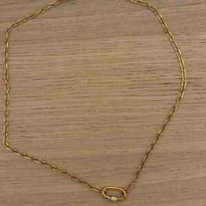 Kendra Scott Bristol 18K Gold Vermeil Link necklace in White